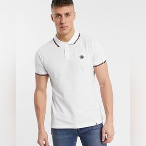 Pretty Green Tipped Polo - Made In Portugal